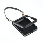 Torbica Hanman Canvas ORG za Samsung F776B Galaxy Z Flip 8 crna - Slika 3