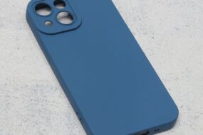 Torbica Silikon Pro Camera za iPhone 13 Mini 5.4 tamno plava