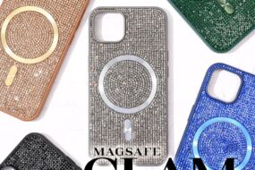 Torbica Magsafe Glam za iPhone 13 Pro 6.1 zelena