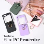 Torbica Slim PC Protective za Samsung F741B/F761B Galaxy Z Flip 6/7 FE 5G crna - Slika 3