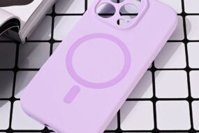 Torbica Magsafe Pure color za iPhone 16 Pro 6.3 lila