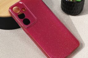 Torbica Sparkle Dust za Samsung S936B Galaxy S25 Plus bordo