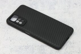 Torbica Carbon fiber za Xiaomi Redmi Note 11/Note 11S crna