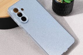 Torbica Sparkle Dust za Samsung A266B Galaxy A26 5G srebrna